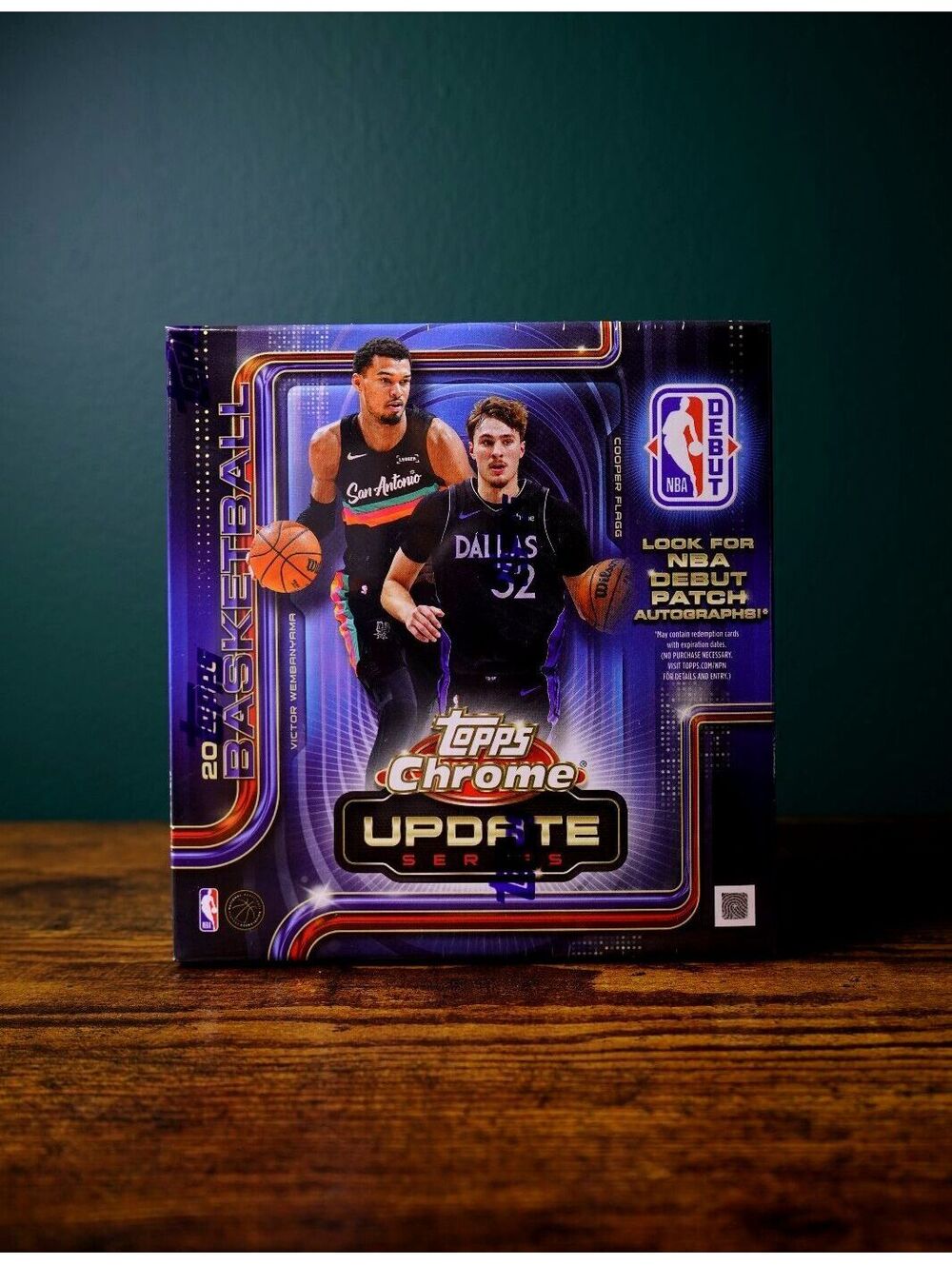 2025-26 Topps Chrome® Updates Basketball - Mega Box